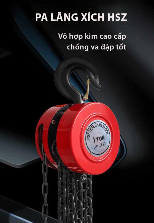 Pa lăng tay 1 tấn 2.5 mét - Ảnh 4