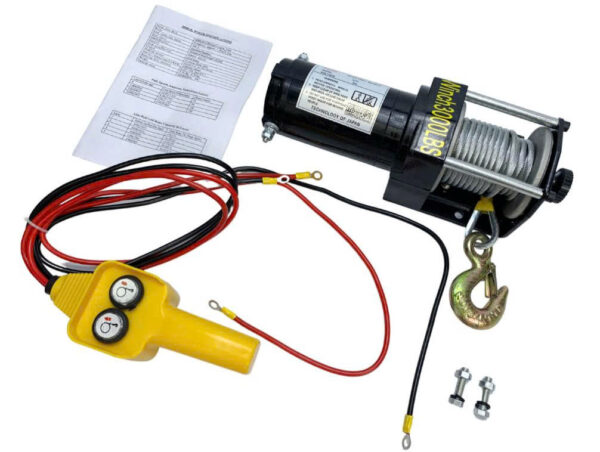 Máy Tời Điện 12V/24V - 3000LBS - Ảnh 2